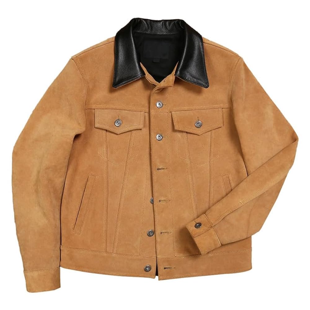 定価　83600円 SUEDE TRUCKER JACKET ブラウン　サイズ2 定価 SUEDE TRUCKER JACKET ブラウン サイズ2 メンズ